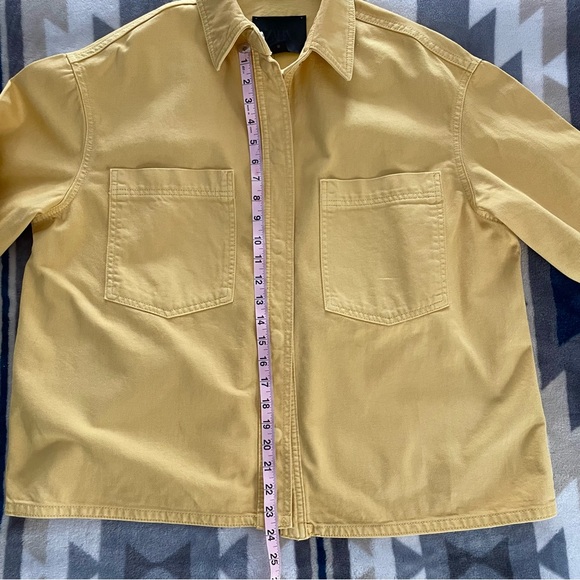 ZARA Women’s Collection Pocket Overshirt Size Small - Picture 4 of 6